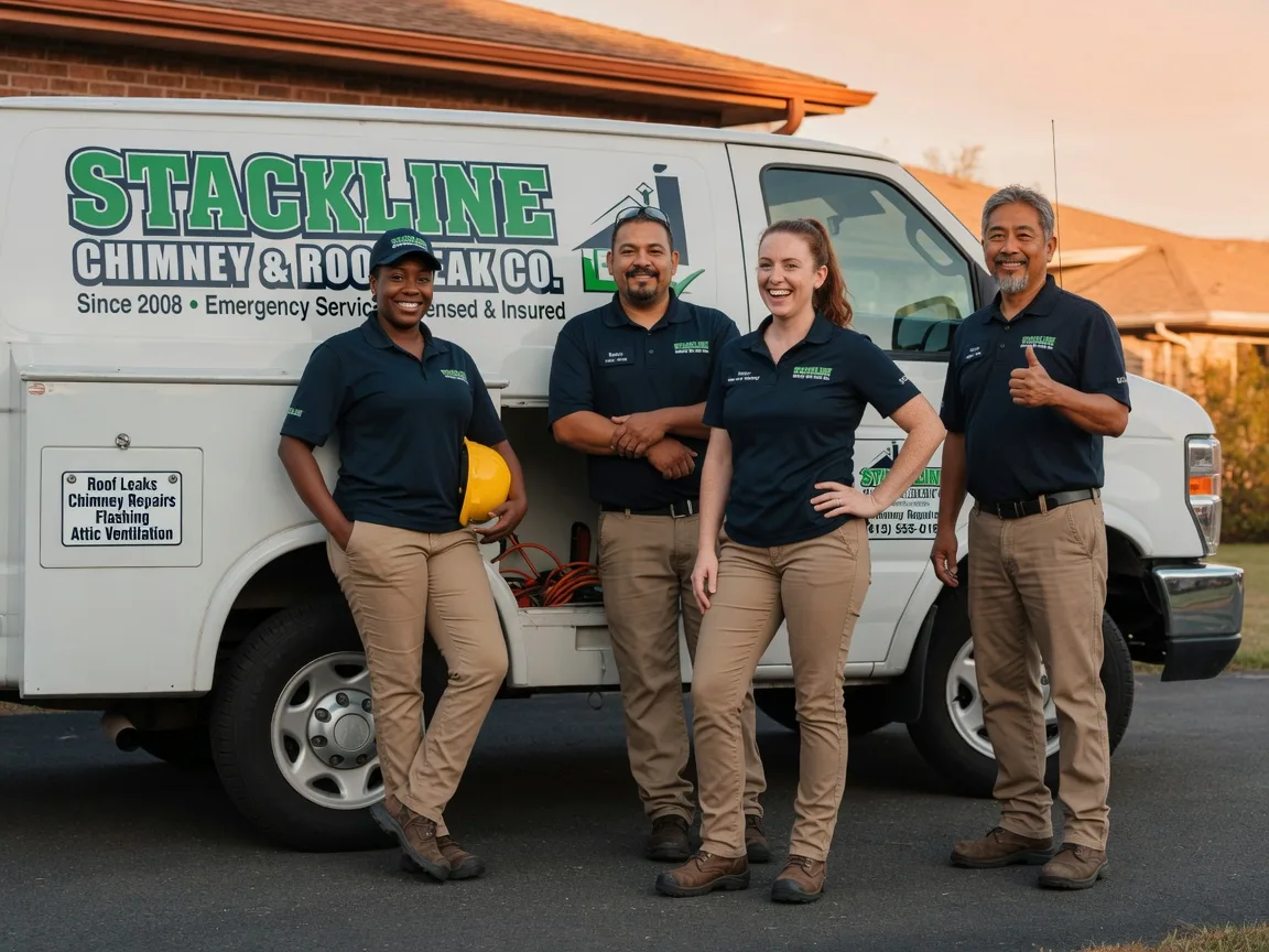 Chimney flashing repair company in Osgood, OH